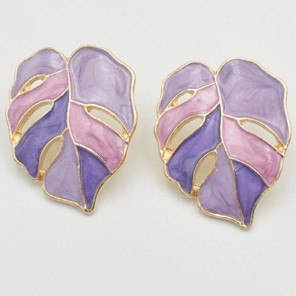 Leaf earrings  N937